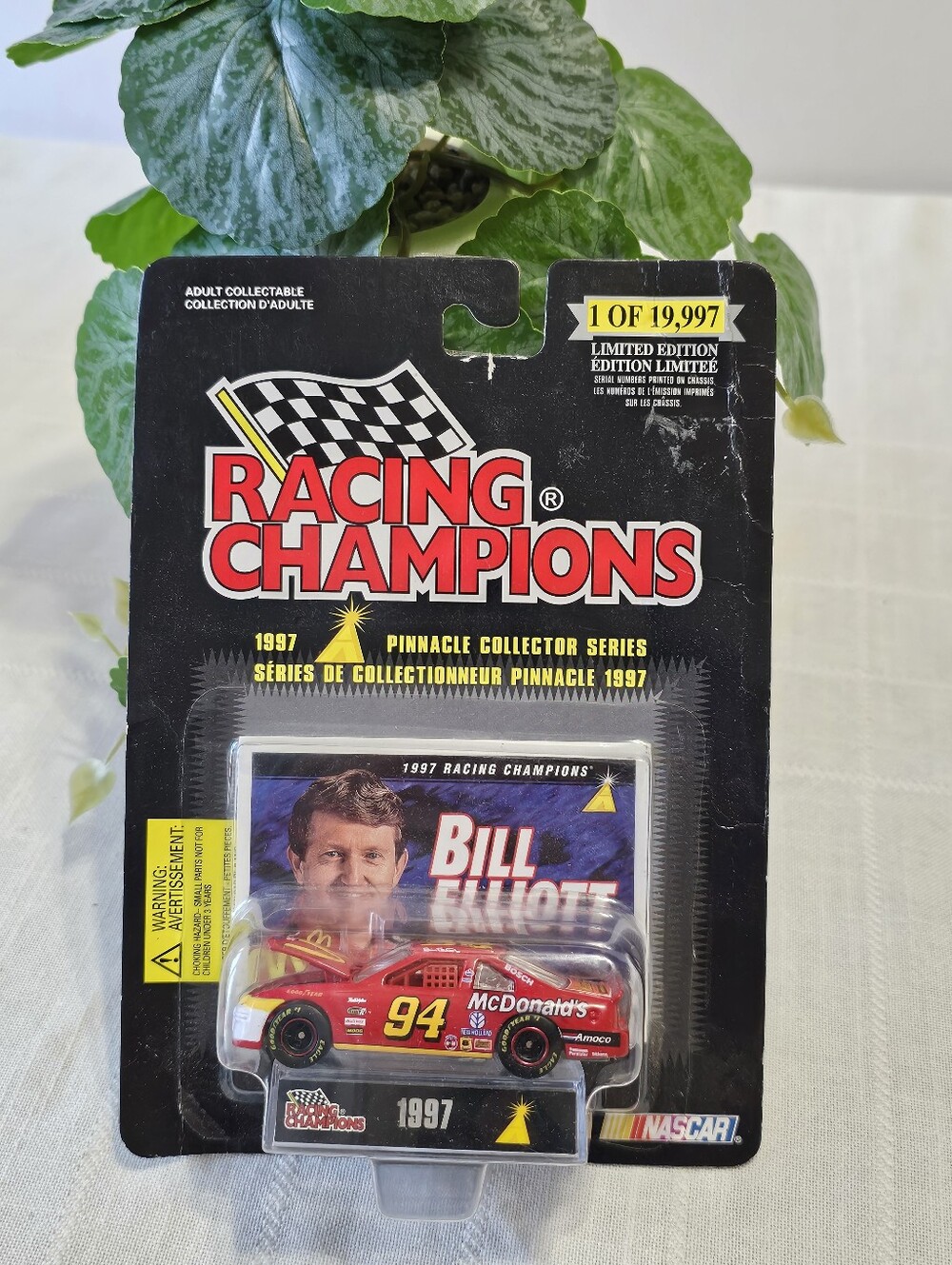 1997 Racing Champions Bill Elliott #94 McDonald’s NASCAR Diecast Limited Edition